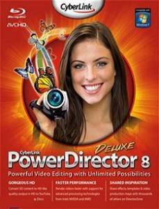 Logiciel montage vido : Power director deluxe 8